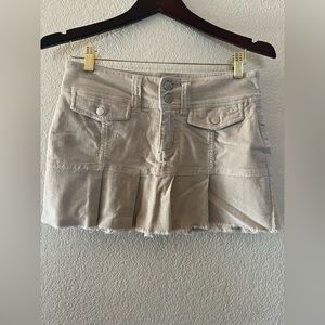 Y2K Low Rise Mini Skirt